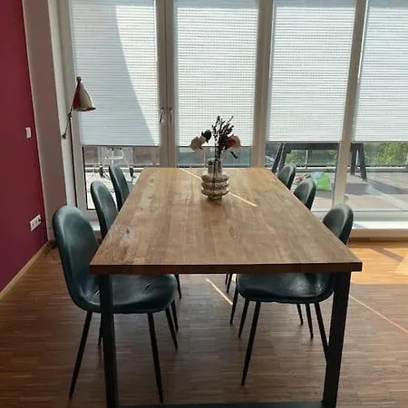 Penthouse-Wohnung Mit Flussblick Oldenburg Exterior photo